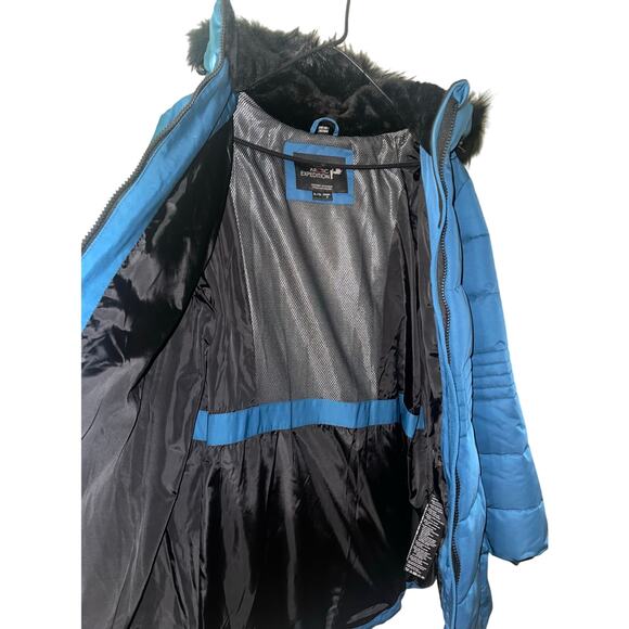 NWOT Size XL Women’s Arctic Expedition Down Parka With Faux Fur Lined Hood - Picture 9 of 12